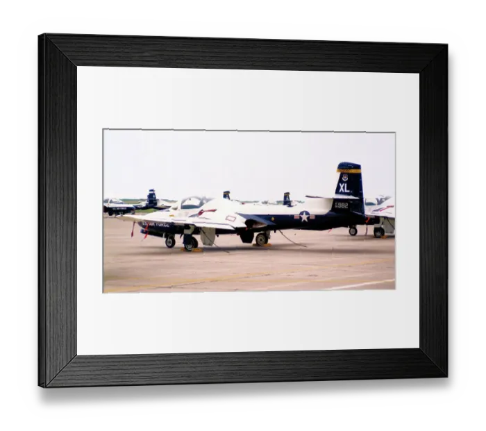 Framed Print : Cessna T-37B 68-7982 Framed Print : Cessna T-37B 68-7982