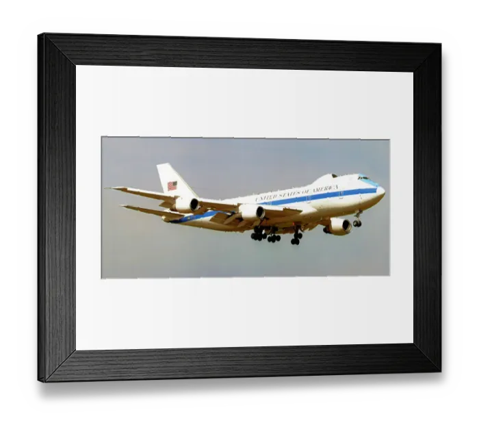 Framed Print : Boeing E-4B 75-0125 Framed Print : Boeing E-4B 75-0125