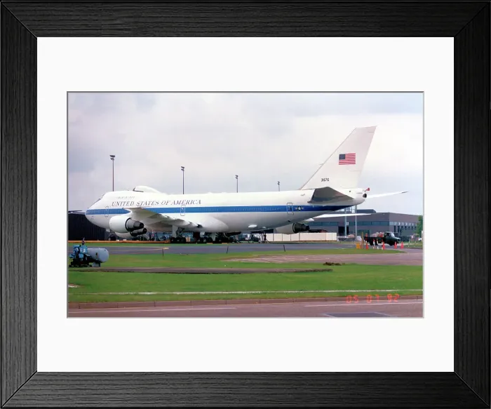 Framed Print : Boeing E-4B 73-1676 Framed Print : Boeing E-4B 73-1676