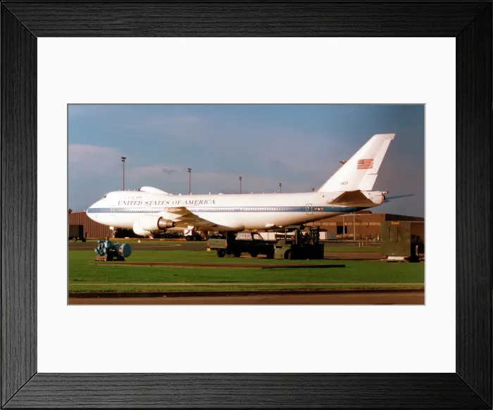 Framed Print : Boeing E-4B 73-1677