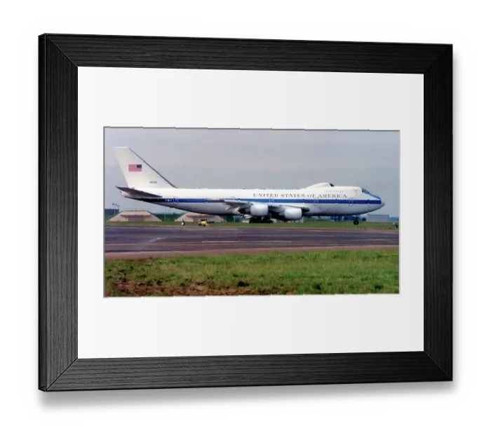 Framed Print : Boeing E-4B 74-0787 Framed Print : Boeing E-4B 74-0787