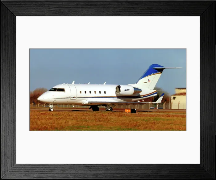 Framed Print : Canadair 604 Challenger N88 Framed Print : Canadair 604 Challenger N88