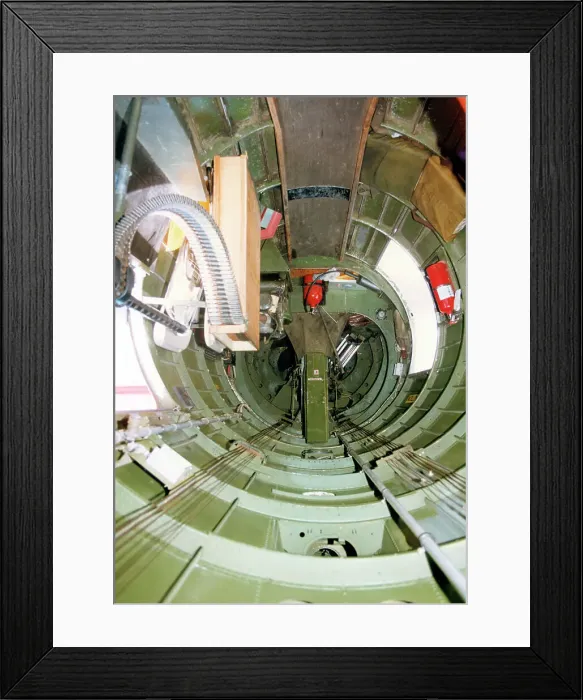 Framed Print : B-17G - PB-1W Texas Raiders interior view rearwards Framed Print : B-17G - PB-1W Texas Raiders interior view rearwards