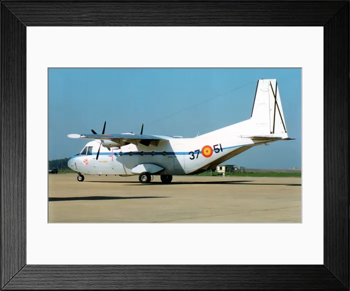 Framed Print : CASA C. 212 Aviocar T. 12B-59 - 37-51 Framed Print : CASA C. 212 Aviocar T. 12B-59 - 37-51