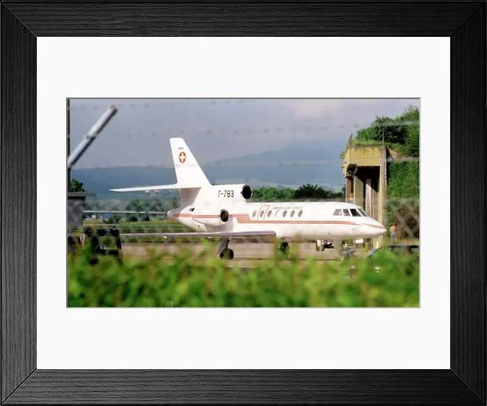 Framed Print : Dassault Falcon 50EX T-783 Framed Print : Dassault Falcon 50EX T-783