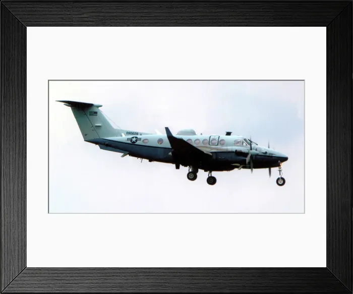 Framed Print : Raytheon Beech MC-12W Liberty 09-0628 Framed Print : Raytheon Beech MC-12W Liberty 09-0628