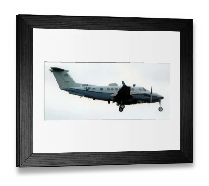 Framed Print : Raytheon Beech MC-12W Liberty 09-0681 Framed Print : Raytheon Beech MC-12W Liberty 09-0681