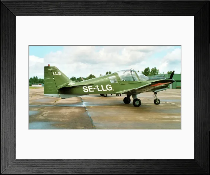 Framed Print : Scottish Aviation Bulldog 101 SE-LLG Framed Print : Scottish Aviation Bulldog 101 SE-LLG