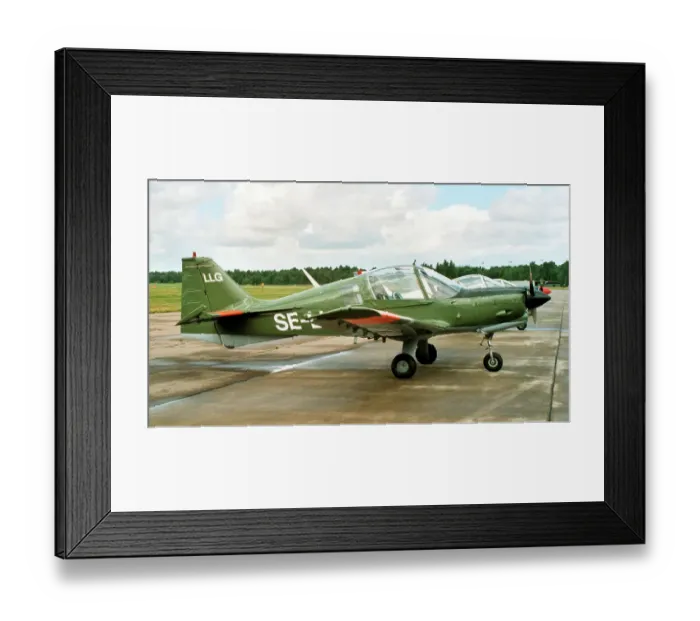Framed Print : Scottish Aviation Bulldog 101 SE-LLG Framed Print : Scottish Aviation Bulldog 101 SE-LLG