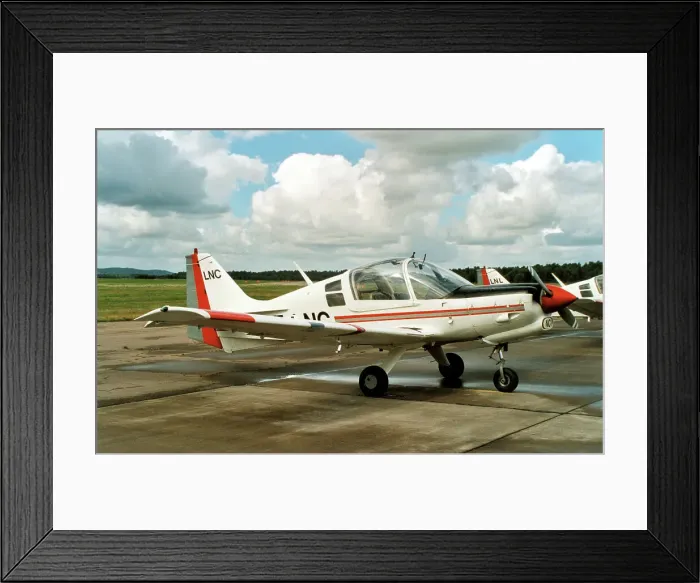 Framed Print : Scottish Aviation Bulldog 101 SE-LNC Framed Print : Scottish Aviation Bulldog 101 SE-LNC