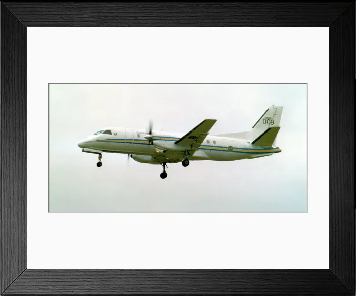 Framed Print : SAAB 340B 100009 Framed Print : SAAB 340B 100009