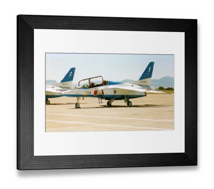 Framed Print : Kawasaki T-4 46-5728 - number 1 Framed Print : Kawasaki T-4 46-5728 - number 1