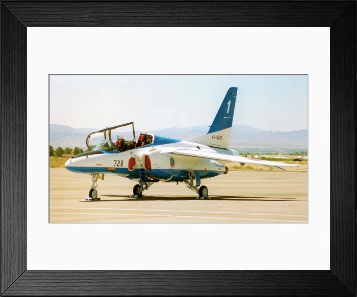Framed Print : Kawasaki T-4 46-5728 - number 1 Framed Print : Kawasaki T-4 46-5728 - number 1