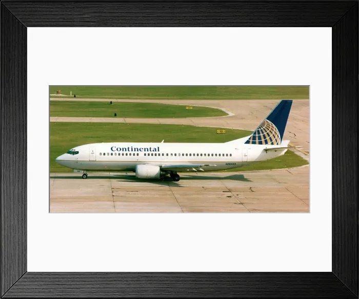 Framed Print : Boeing 737-300 N10323 Framed Print : Boeing 737-300 N10323