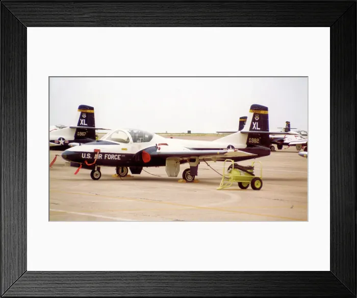 Framed Print : Cessna T-37B 68-7982 Framed Print : Cessna T-37B 68-7982