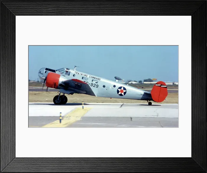 Framed Print : Beech AT-11 Kansan N88KD Framed Print : Beech AT-11 Kansan N88KD