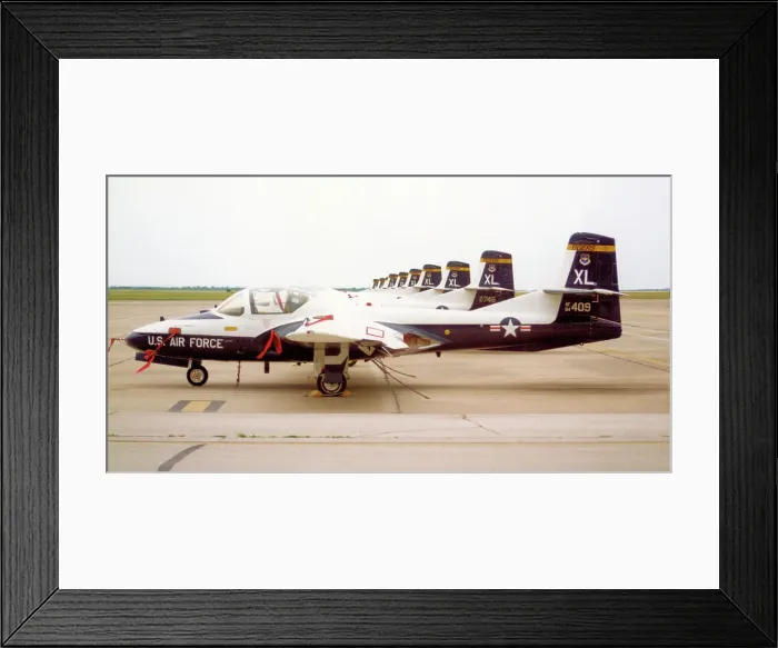 Framed Print : Cessna T-37B 64-13409 Framed Print : Cessna T-37B 64-13409