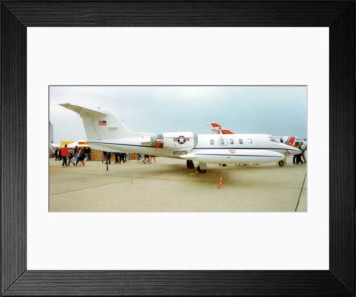 Framed Print : Gates Learjet C-21A 86-0375 Framed Print : Gates Learjet C-21A 86-0375