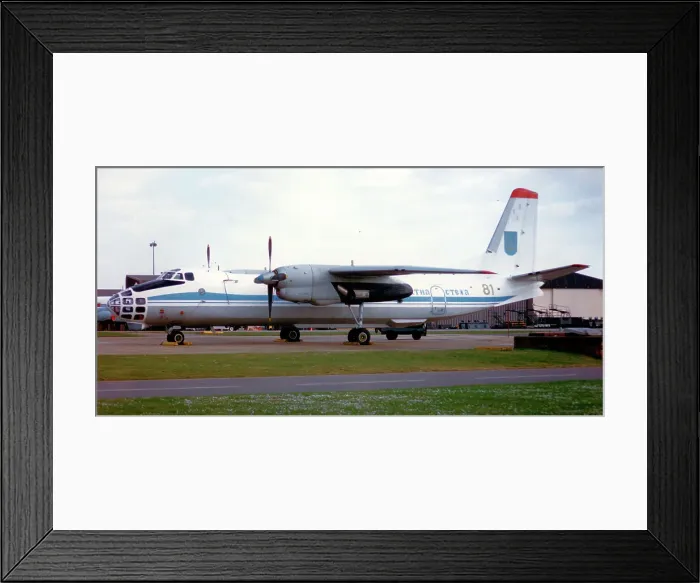 Framed Print : Antonov An-30B 81 Yellow Framed Print : Antonov An-30B 81 Yellow