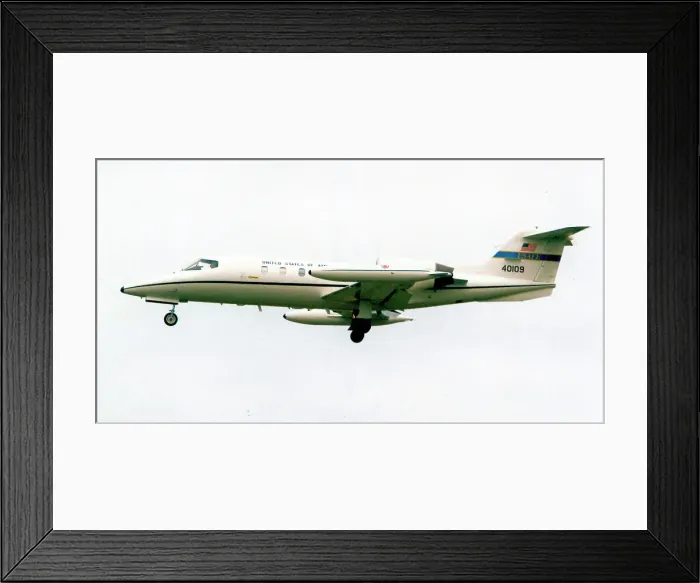 Framed Print : Gates Learjet C-21A 84-0109 Framed Print : Gates Learjet C-21A 84-0109