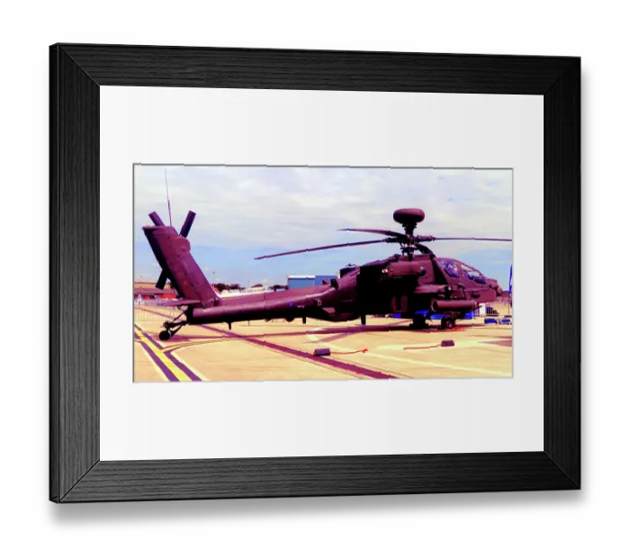 Framed Print : Westland WAH-64D Apache AH. 1 ZJ192 Framed Print : Westland WAH-64D Apache AH. 1 ZJ192