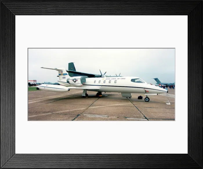 Framed Print : Gates Learjet C-21A 84-0116 Framed Print : Gates Learjet C-21A 84-0116