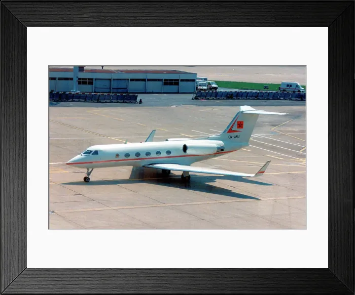 Framed Print : Grumman G-1159A Gulfstream III CN-ANU Framed Print : Grumman G-1159A Gulfstream III CN-ANU