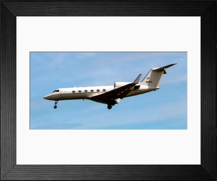 Framed Print : Gulfstream C-20H 92-0375 Framed Print : Gulfstream C-20H 92-0375