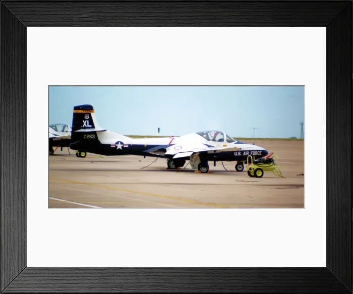 Framed Print : Cessna T-37B 57-2263 Framed Print : Cessna T-37B 57-2263