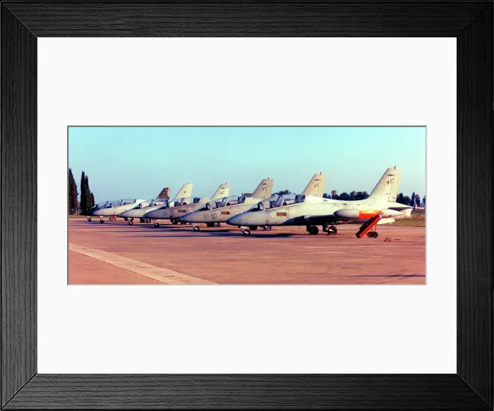 Framed Print : Aermacchi MB. 339 flight line Framed Print : Aermacchi MB. 339 flight line