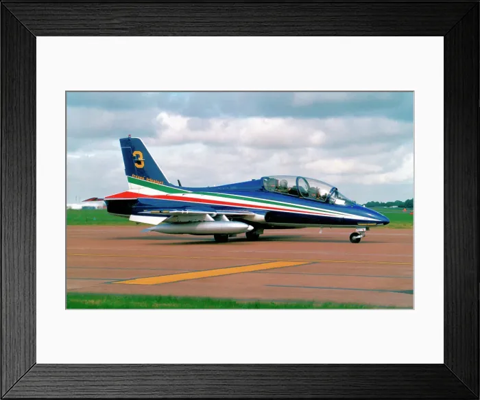 Framed Print : Aermacchi MB. 339PAN MM54482 - 3 Framed Print : Aermacchi MB. 339PAN MM54482 - 3