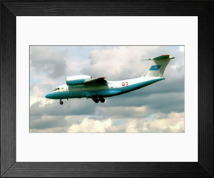 Framed Print : Antonov An-72 07 RED Framed Print : Antonov An-72 07 RED