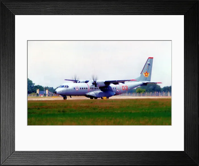 Framed Print : CASA C-295M 03 RED Framed Print : CASA C-295M 03 RED