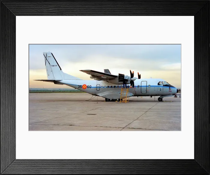Framed Print : CASA 235-10M T. 19A-01 - 35-60 Framed Print : CASA 235-10M T. 19A-01 - 35-60