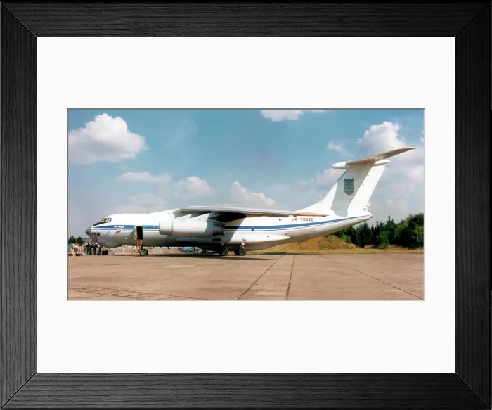 Framed Print : Ilyushin Il-76MD UR-78820 Framed Print : Ilyushin Il-76MD UR-78820
