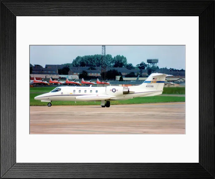 Framed Print : Gates Learjet C-21A 84-0098 Framed Print : Gates Learjet C-21A 84-0098