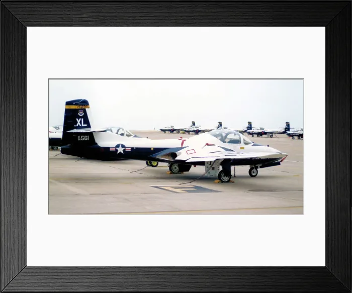 Framed Print : Cessna T-37B 56-3561 Framed Print : Cessna T-37B 56-3561