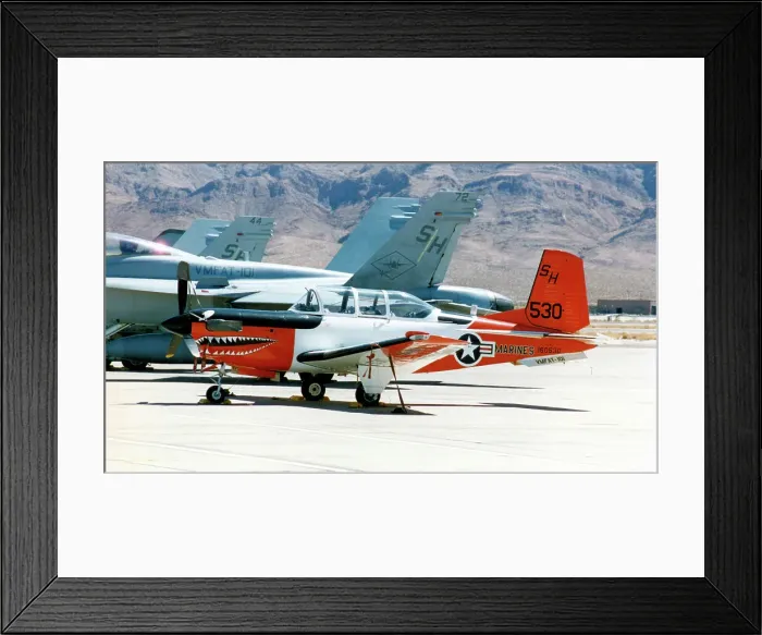 Framed Print : Beechcraft T-34C Mentor 160530 Framed Print : Beechcraft T-34C Mentor 160530