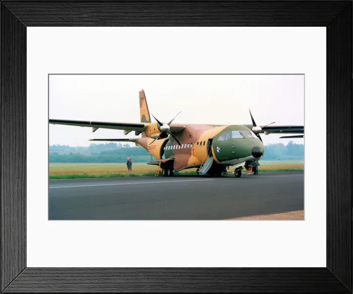 Framed Print : CASA 235-100M T. 19B-07 - 35-25 Framed Print : CASA 235-100M T. 19B-07 - 35-25