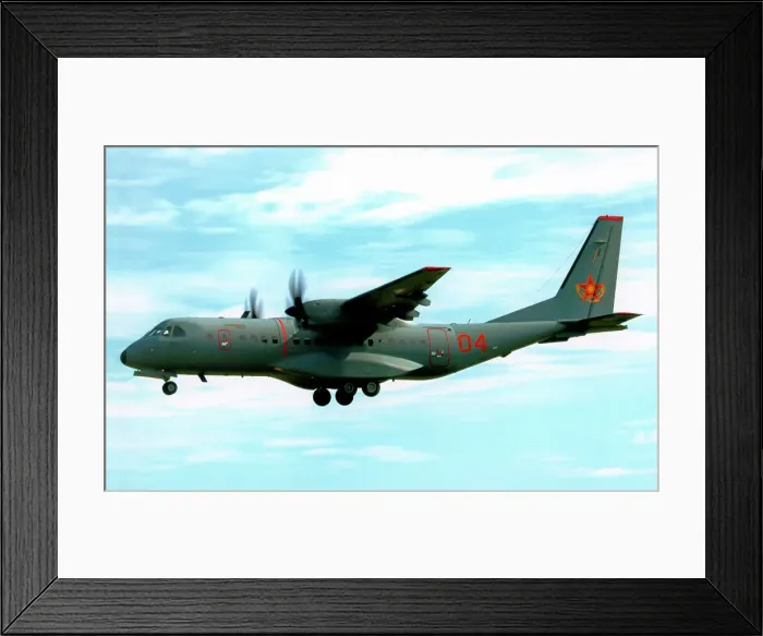 Framed Print : CASA C-295M 04 RED Framed Print : CASA C-295M 04 RED