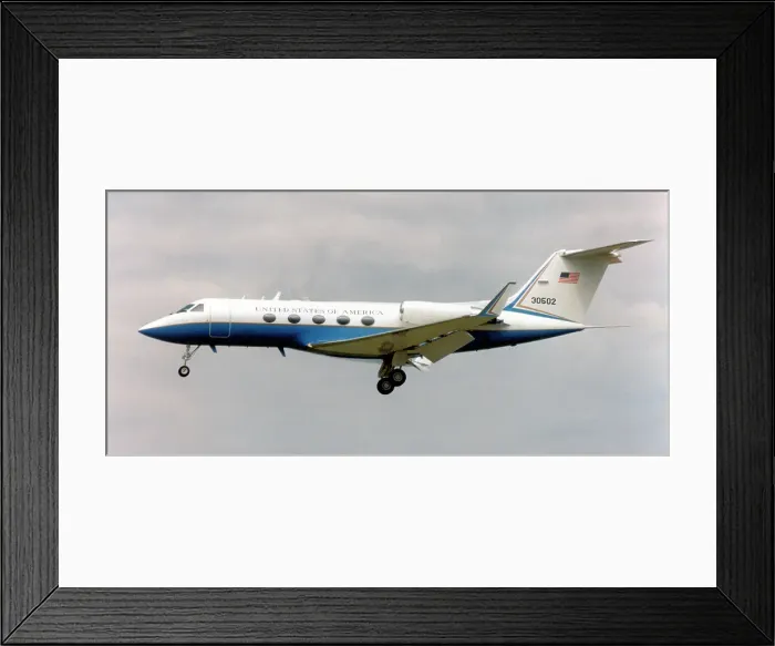 Framed Print : Gulfstream C-20A 83-0502 Framed Print : Gulfstream C-20A 83-0502
