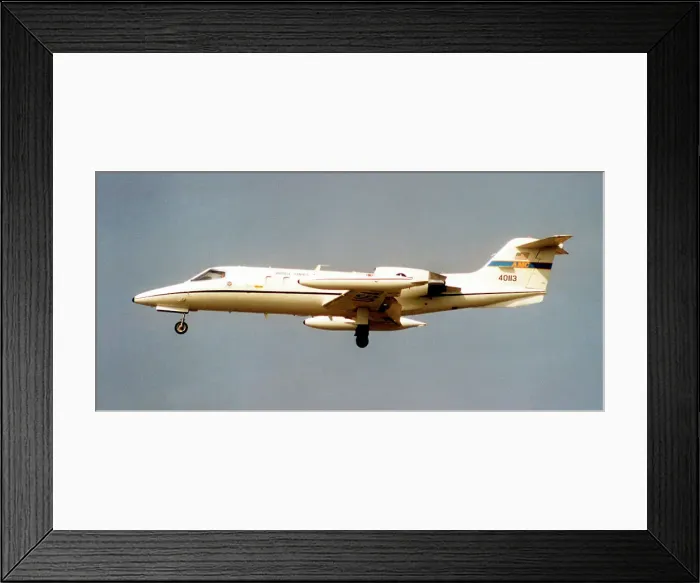 Framed Print : Gates Learjet C-21A 84-0113 Framed Print : Gates Learjet C-21A 84-0113
