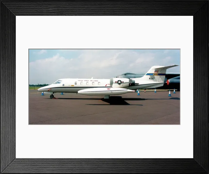 Framed Print : Gates Learjet C-21A 84-0117 Framed Print : Gates Learjet C-21A 84-0117