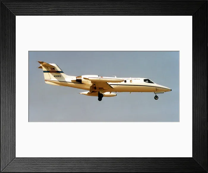 Framed Print : Gates Learjet C-21A 84-0083 Framed Print : Gates Learjet C-21A 84-0083