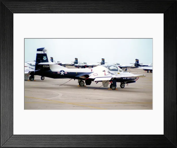 Framed Print : Cessna T-37B 56-3584 Framed Print : Cessna T-37B 56-3584