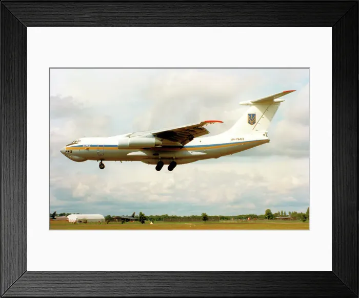 Framed Print : Ilyushin Il-76MD UR-76413 Framed Print : Ilyushin Il-76MD UR-76413