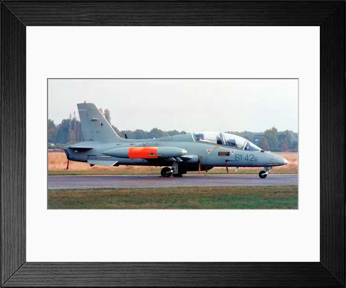 Framed Print : Aermacchi MB. 339A MM54496 - 61-42 Framed Print : Aermacchi MB. 339A MM54496 - 61-42