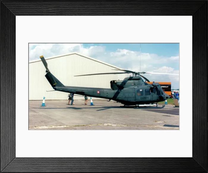Framed Print : Agusta-Bell AB-412 MM81197 - E. I. 454 Framed Print : Agusta-Bell AB-412 MM81197 - E. I. 454