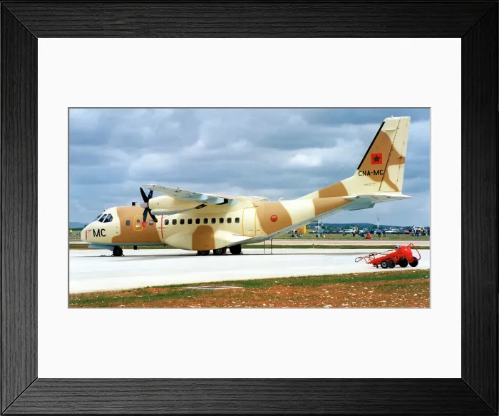 Framed Print : CASA 235-100M CNA-MC Framed Print : CASA 235-100M CNA-MC