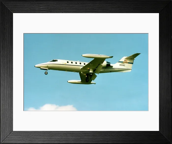 Framed Print : Gates Learjet C-21A 84-0082 Framed Print : Gates Learjet C-21A 84-0082